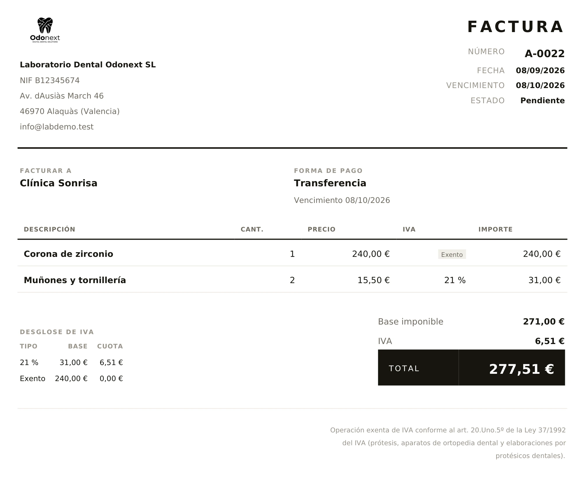 Factura A-0013